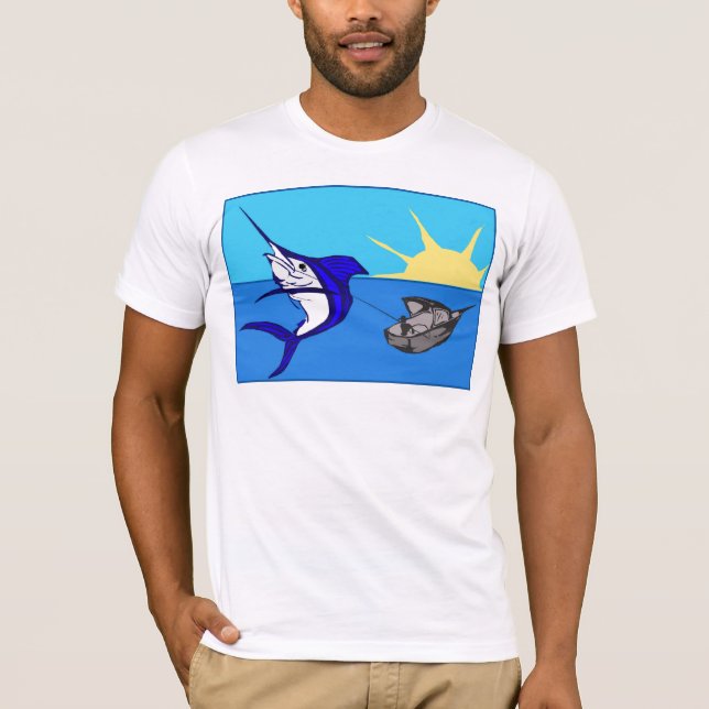 T-shirt grand de poisson (Devant)
