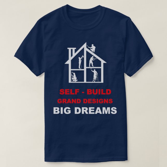 T-shirt Grand Designs Grand Designs Auto Build Grand Desig (Design devant)