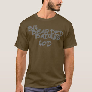 T-shirt Grand Dieu de Badass à coeur