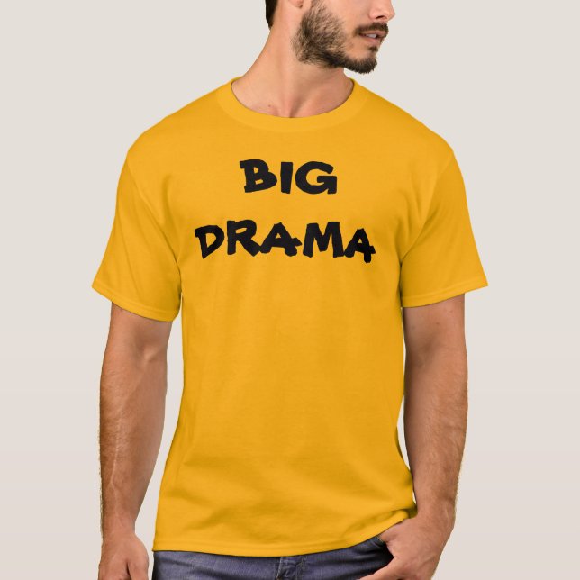 T-shirt GRAND DRAME avec de KBP de site Web les masques (Devant)