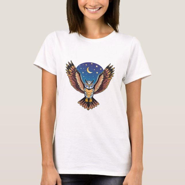 T-shirt Grand-duc d'Amérique (Devant)
