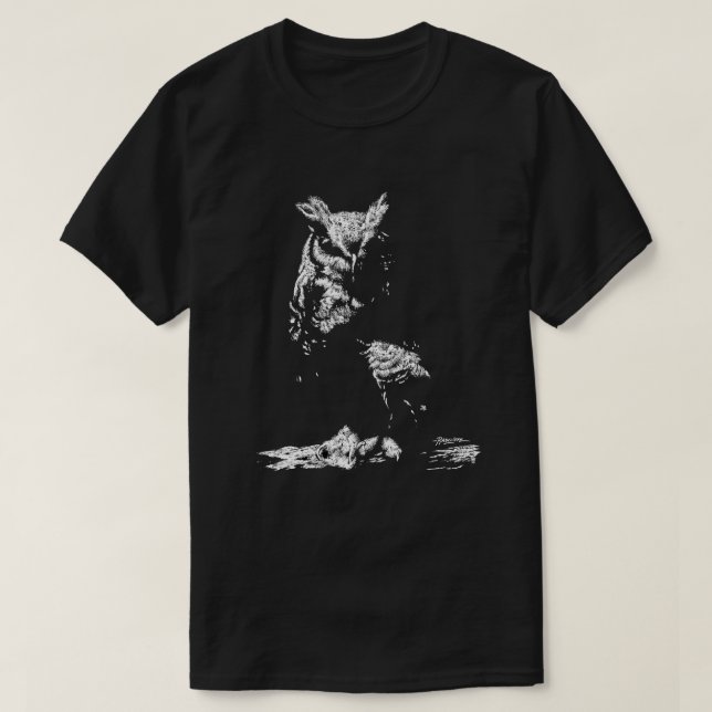 T-shirt Grand-duc d'Amérique (Design devant)
