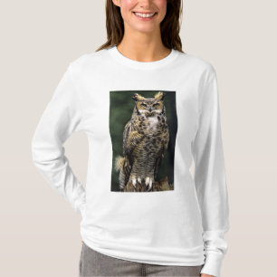 T-shirt Grand-duc d'Amérique (Bubo virginianus), corps ent