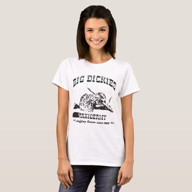 T-shirt Grand empaillage de Dickies bourrant les cerfs (Devant entier)