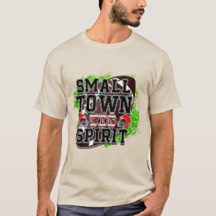 T-shirt Grand Esprit, football et casque de petite ville
