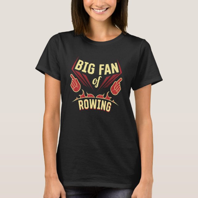 T-shirt Grand fan de l'Aviron Jeux de Joueurs sportifs Ath (Devant)