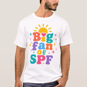 T-shirt Grand fan de protection solaire SPF pour l'été