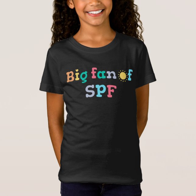 T-Shirt Grand fan de SPF (Devant)