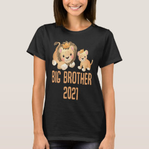 T-shirt Grand Frère 2021 Big Brother Nouvel Enfant Frère e