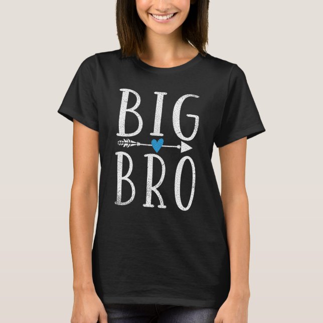 T-shirt Grand Frère Big Brother (Devant)