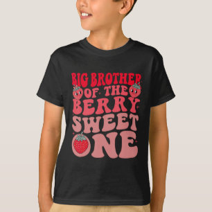 T-shirt Grand frère de la douce fraise des baies
