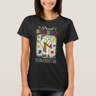 T-shirt Grand frère de l'autisme, soutien de la sensibilis