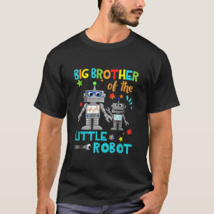T-shirt Grand Frère De Petite Robot Chemises De Famille An