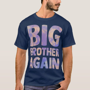 T-shirt grand frère encore genre révéler la grossesse