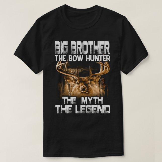 T-shirt GRAND FRÈRE Le Chasseur de Bow Le Mythe La Légende (Design devant)