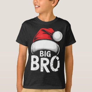 T-shirt Grand frère Noël de Noël Pyjama de famille assorti