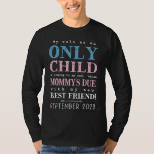 T-shirt Grand frère petite soeur Enfants Enfant unique Exp