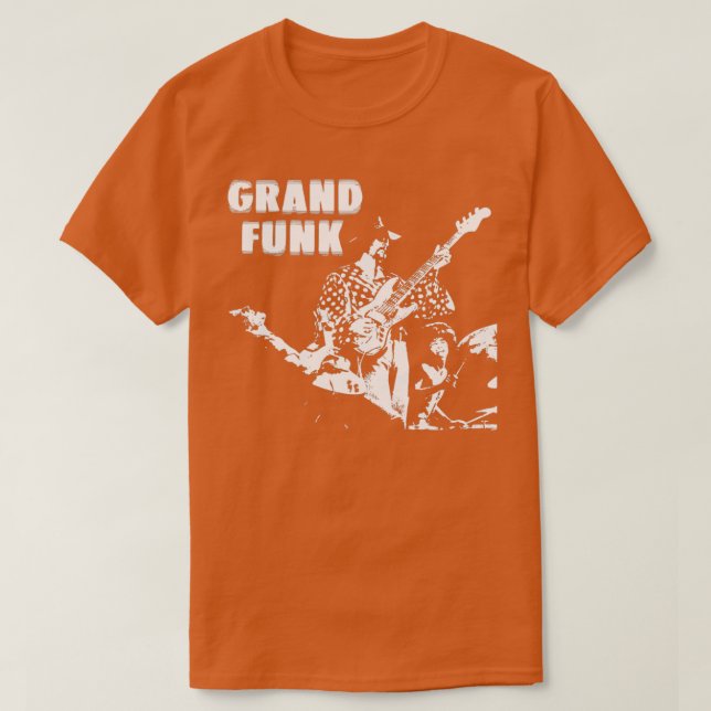 T-SHIRT GRAND FUNK RAILROAD 23 (Design devant)
