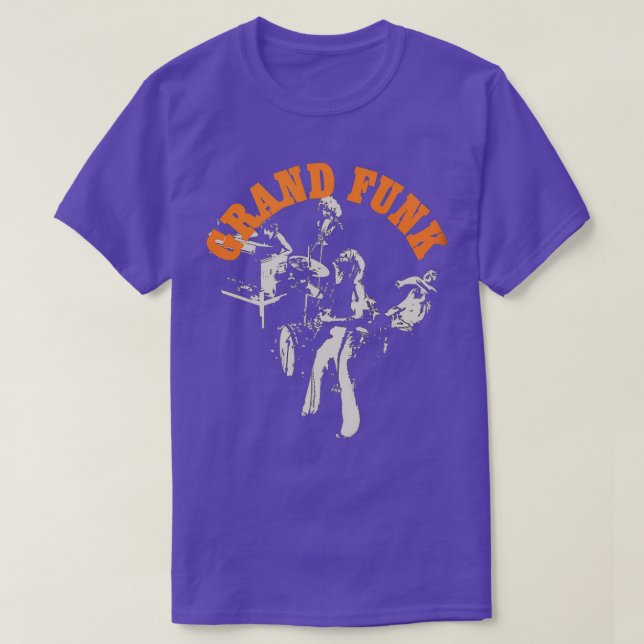 T-SHIRT GRAND FUNK RAILROAD 32 (Design devant)