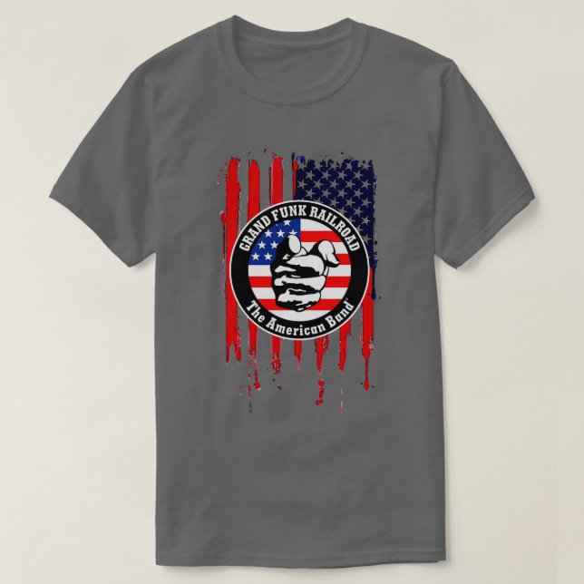 T-SHIRT GRAND FUNK RAILROAD 62 (Design devant)