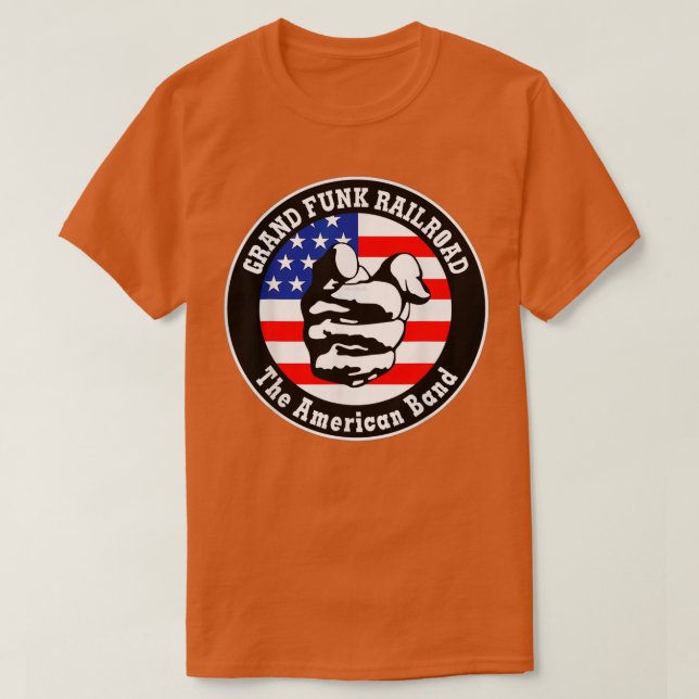 T-shirt Grand Funk Railroad The American Band (Design devant)