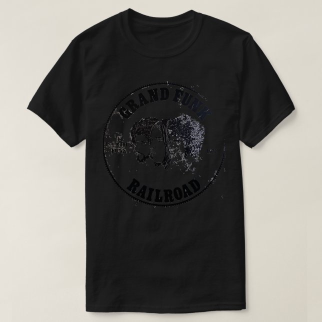T-shirt Grand Funk RailroadE Pluribus Funk (Design devant)