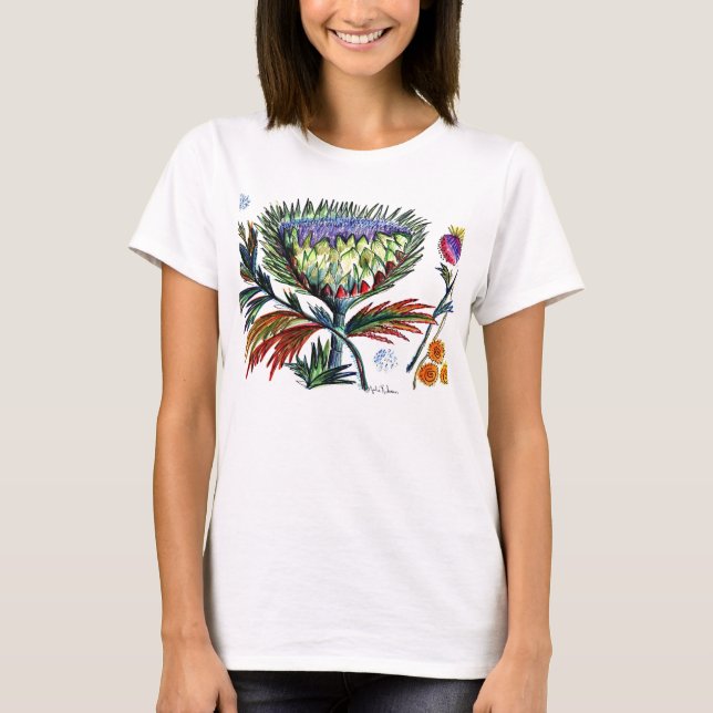 T-shirt Grand grand chardon fort pour une personne forte (Devant)