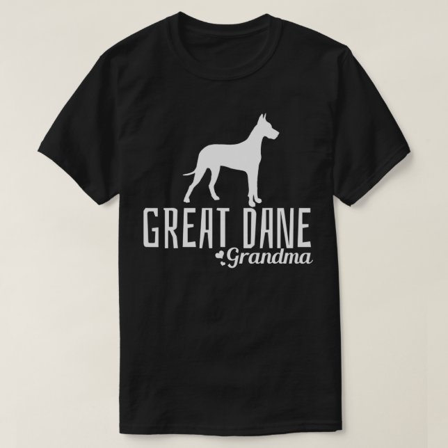 T-shirt Grand grand chien Danse (Design devant)