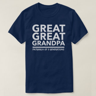 T-shirt Grand grand grand-papa