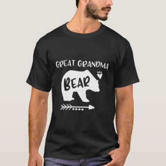 T-shirt Grand grand-mère Ours Il Arrive grand grand grand-