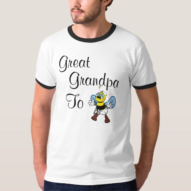 T-shirt Grand grand-papa à être (Devant)