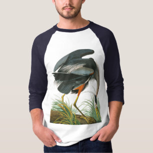 T-shirt Grand héron bleu par John James Audubon