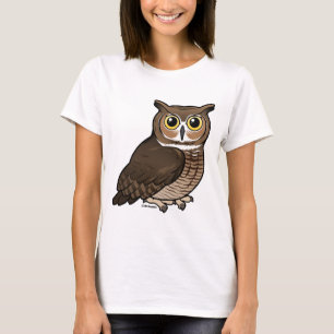 T-shirt Grand hibou à cornes