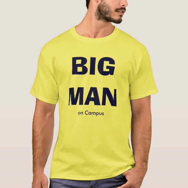 T-shirt GRAND HOMME sur le campus (Devant)
