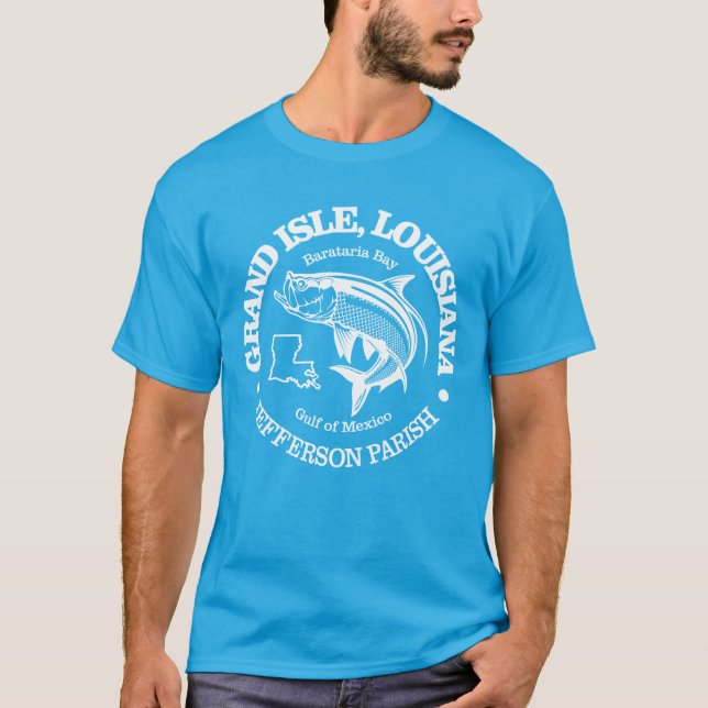 T-shirt Grand Isle (tarpon) (Devant)