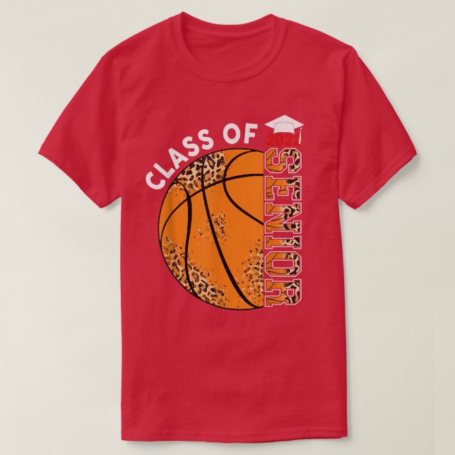 T-shirt Grand Joueur De Basket-Ball 2022 Classe De Diplôme (Design devant)