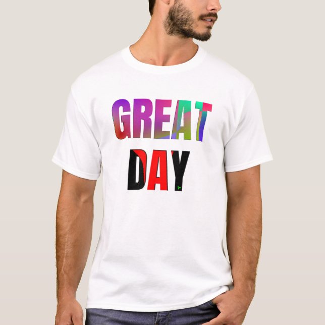 T-shirt Grand Jour. (Devant)