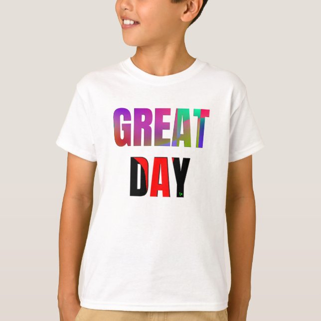 T-shirt Grand Jour. (Devant)