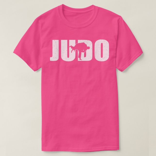 T-shirt Grand Judo Fighter Silhouette Judoka entraînement (Design devant)
