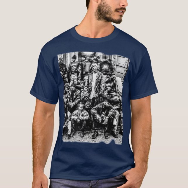 T-shirt grand L ami d'impression (Devant)