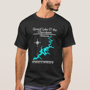 T-shirt Grand lac des Cherokees Oklahoma