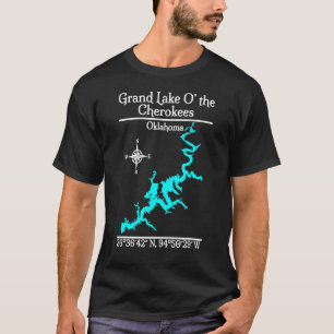 T-shirt Grand lac des Cherokees - Oklahoma_2