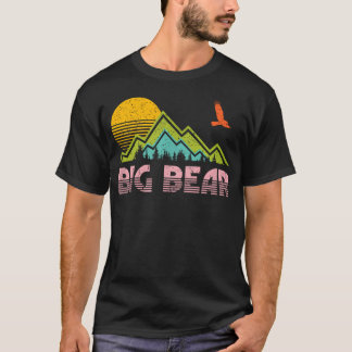 T-shirt Grand lac d'Ours Californie Rétro