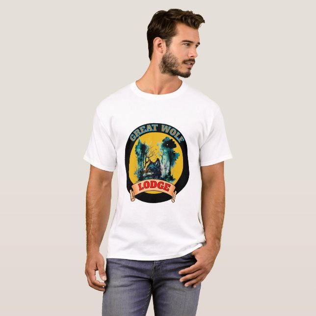 T-SHIRT GRAND LODGE DE LOUP (Devant entier)