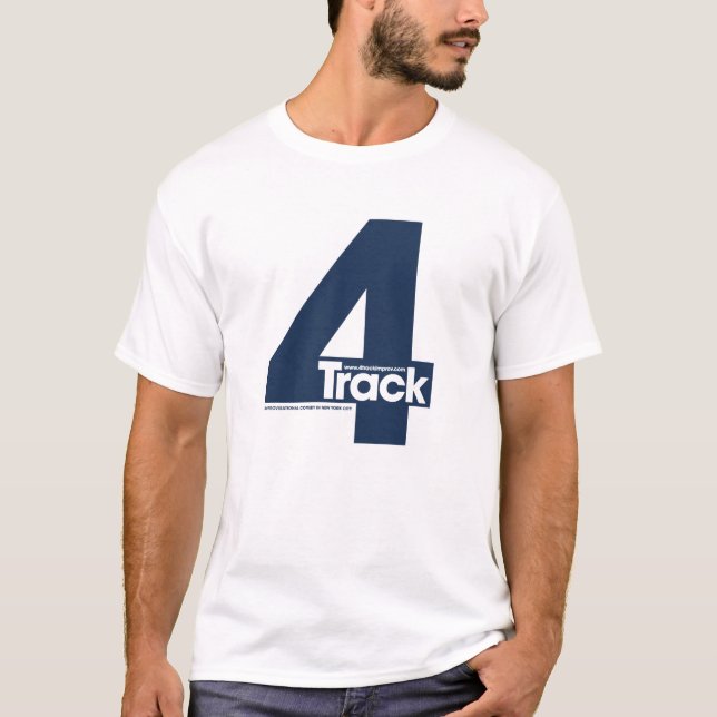 T-shirt Grand logo 4Track (Devant)