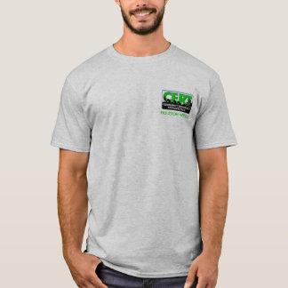 T-shirt Grand logo de CERT (gris)