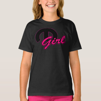T-shirt GRAND M noir et rose chaud Mopar GIRL Classic T-Sh