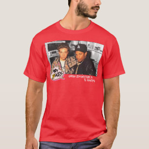 T-shirt Grand maître B et E 90s Rap Hip hop marié avec C