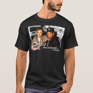T-shirt Grand maître B et E 90s Rap Hip hop marié avec C