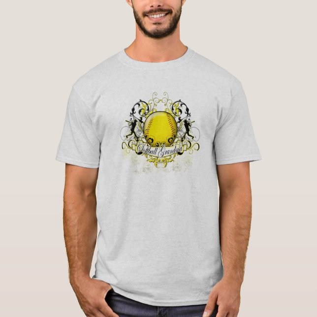 T-shirt Grand-maman du base-ball (Devant)